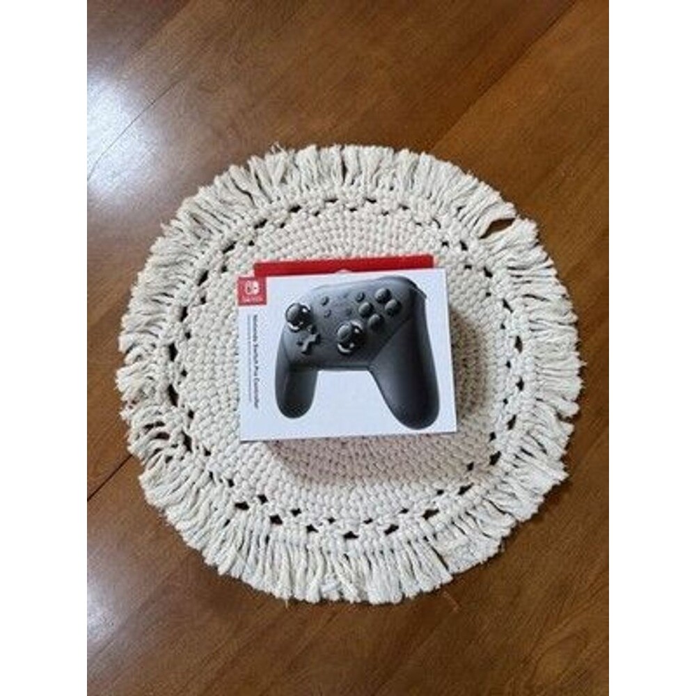 NIB Nintendo Switch Wireless Pro Controller - Black New In Box USB Charge